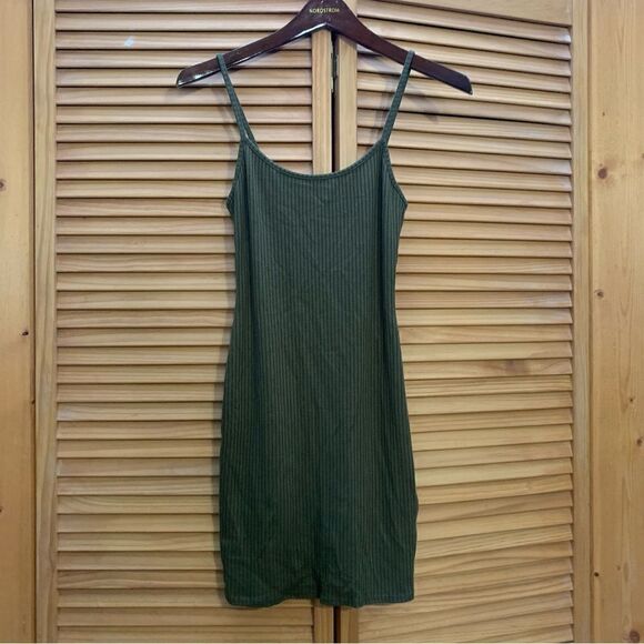 Urban Outfitters Dresses & Skirts - Urban outfitters Ribbed Green Dress Small